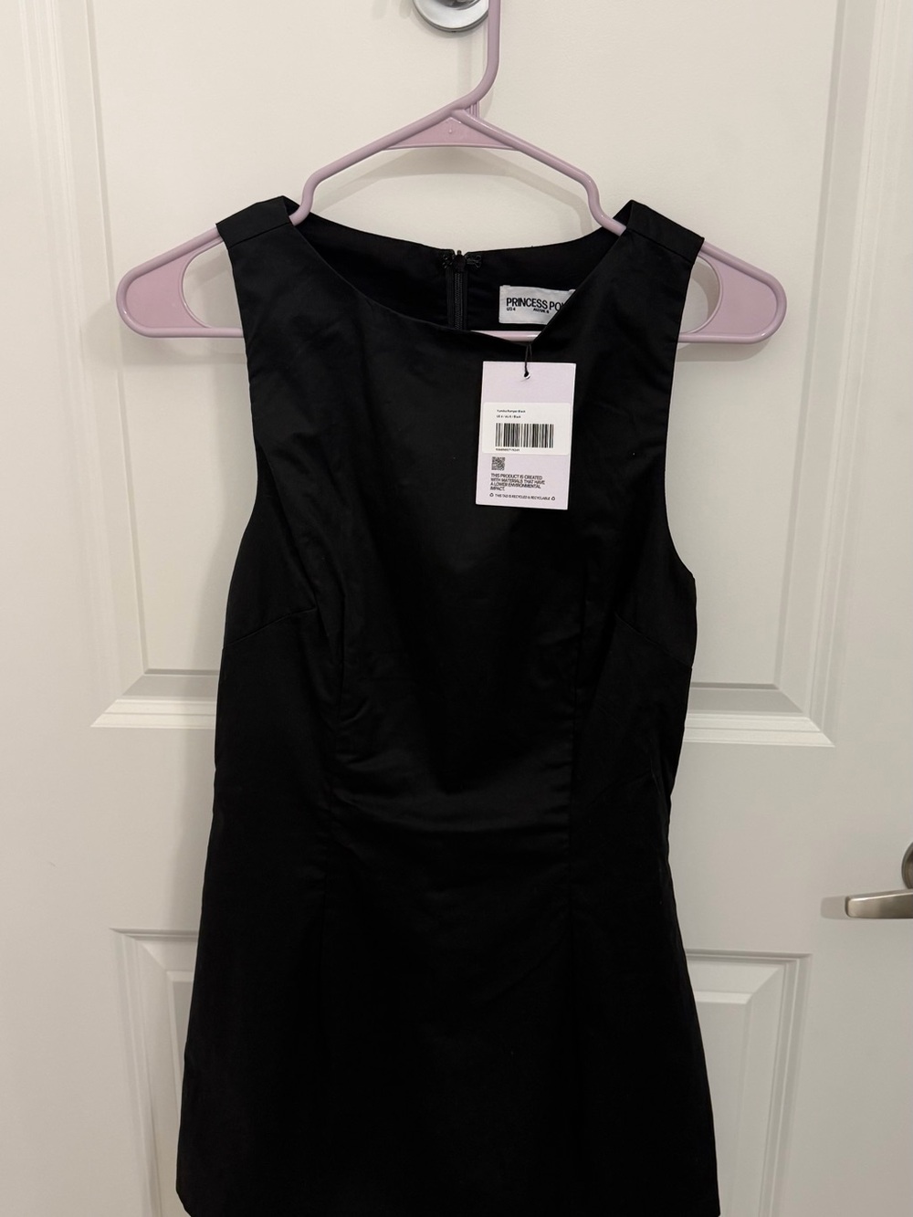 Princess Polly Black Mini Dress